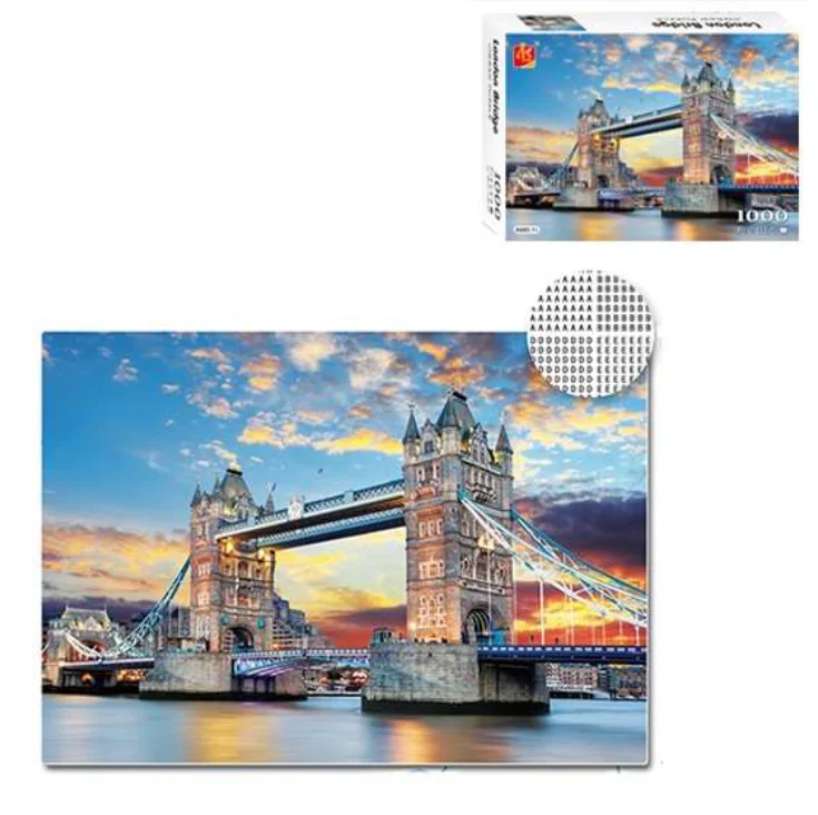 ROMPECABEZAS X1000 PCS PUENTE DE LONDRES CAJA