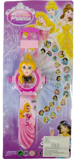 CARTON RELOJ PROYECTOR PRINCESA