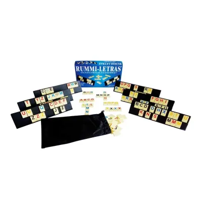 RUMMI LETRAS CAJA AZUL