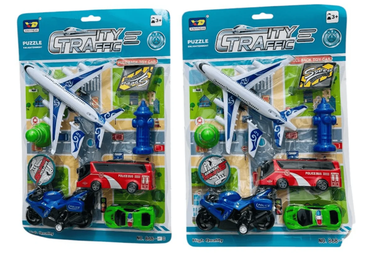 SET MEDIOS TRANSPORTE CARTON