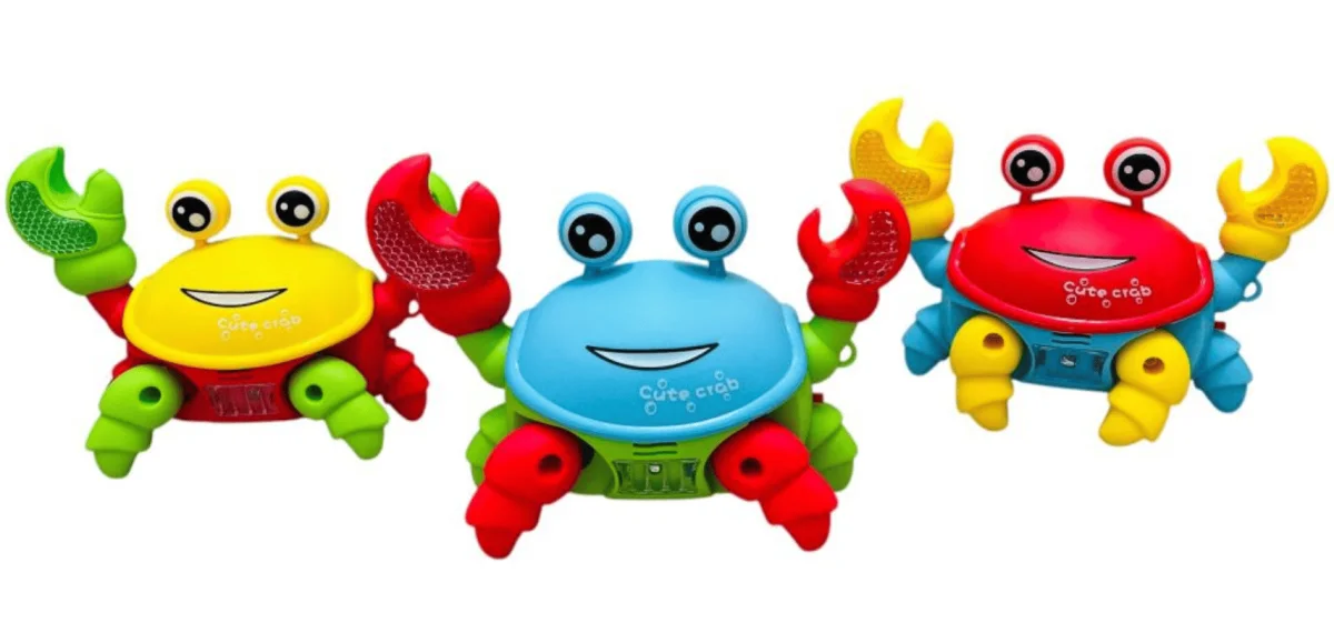 CANGREJO LUZ Y SONIDO 3 COLORES