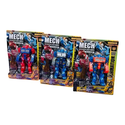 ROBOT TRANSFORME 3 MOTIVOS CARTON 22*30CM