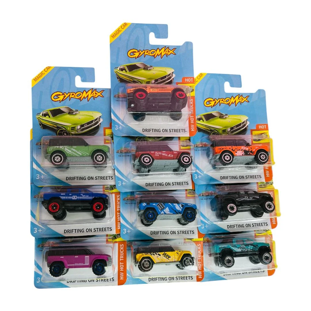 CAMIONETAS 10 MOTIVOS CARTON 11*15CM