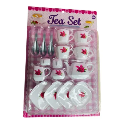 SET DE TE CARTON CUCHARA GRIS