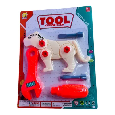 SET HERRAMIENTAS TIGRE CARTON 21*28CM