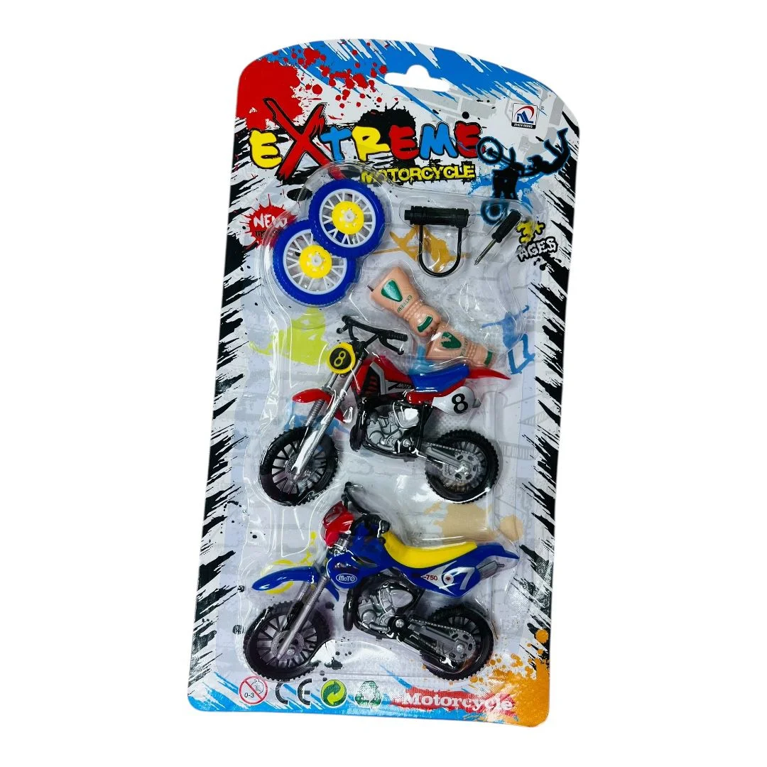 SET MOTO X 2 REPUESTO CARTON 16*31CM