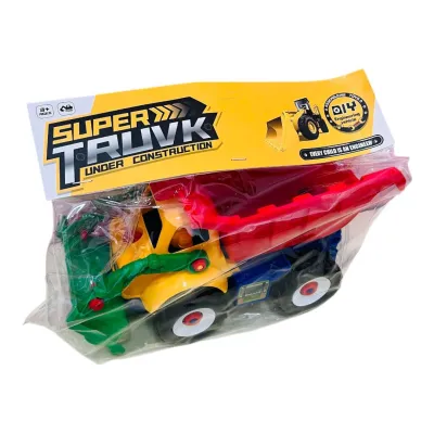 CARRO CONSTRUCCION VOLQUETA CON PALA DIDACTICO