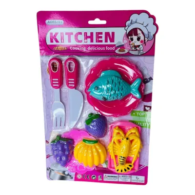 SET COCINA PESCADO CARTON 21*33CM