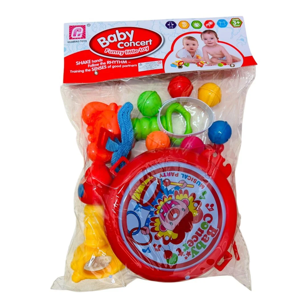 SET SONAJERO TAMBOR BOLSA 24*33CM