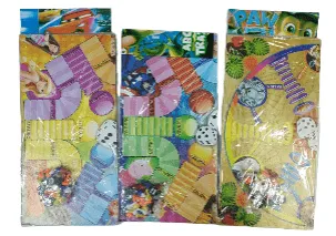 BOLSA JUEGO DE MESA PARQUES 6 PUESTOS CARTON