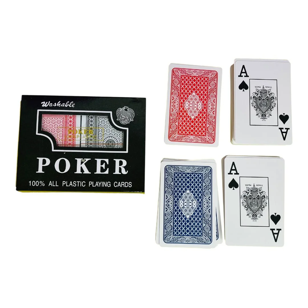 POKER LETRA GRANDE PLASTICO SENCILLO