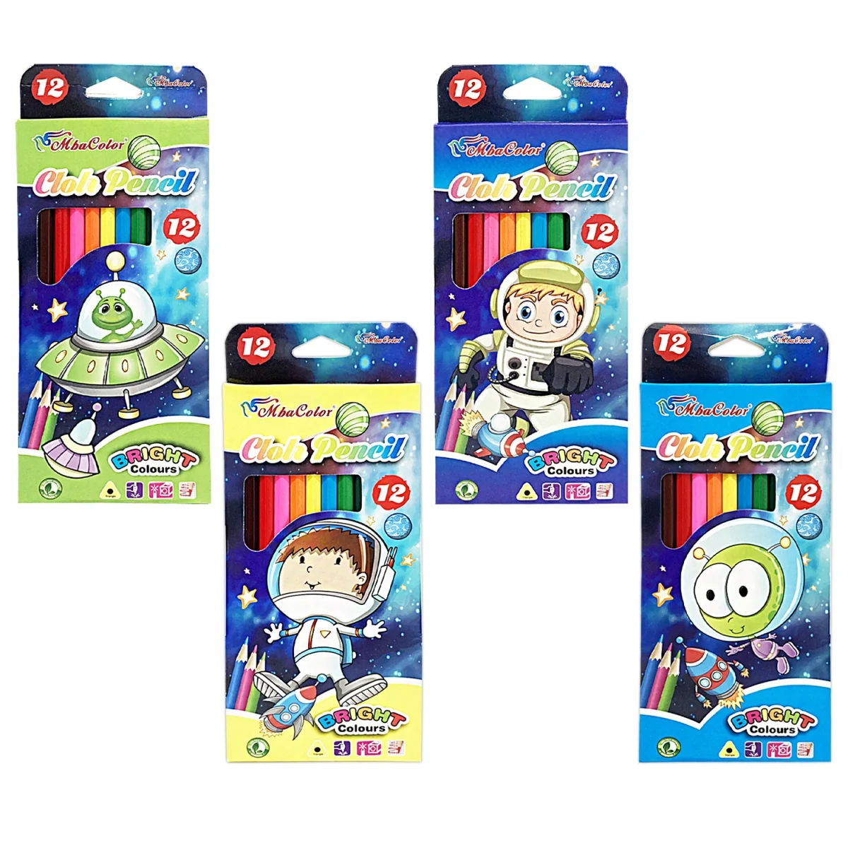 CAJA DE COLORES ESPACIAL X12 (PQTX12)