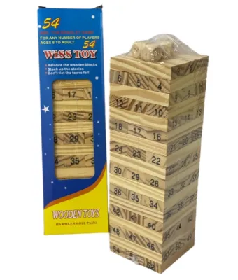 CAJA JENGA MEDIANO 54 BLOQUES 22,5 CM
