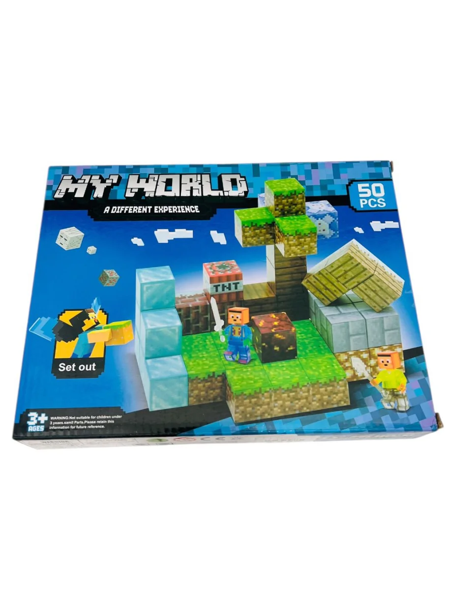 LEGO IMAN MY WORLD X50