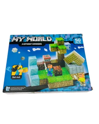 LEGO IMAN MY WORLD X50