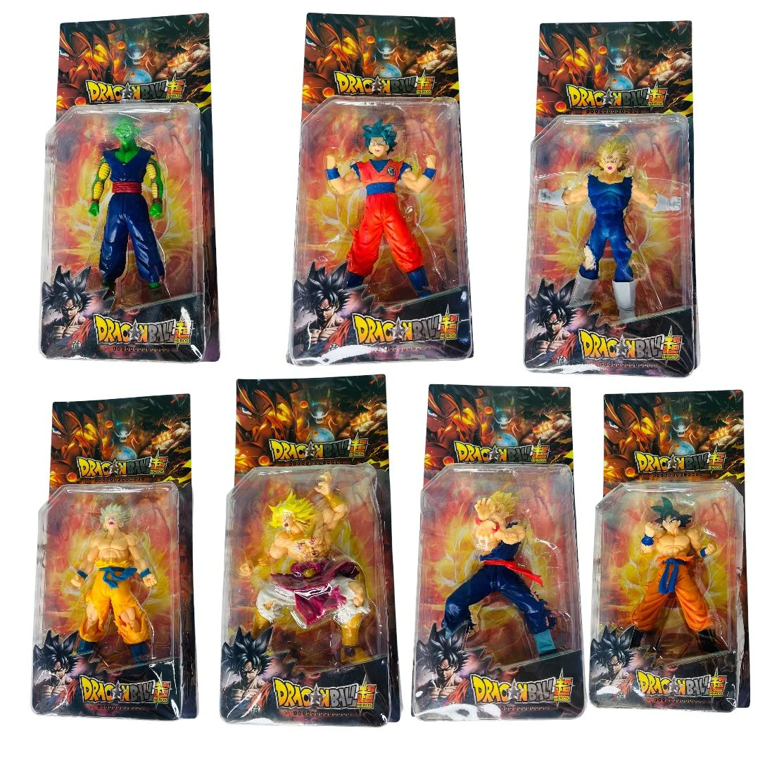 DRAGON BALL Z DE COLECCION FINO X 6 MOTIVOS