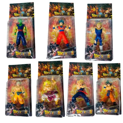 DRAGON BALL Z DE COLECCION FINO X 6 MOTIVOS