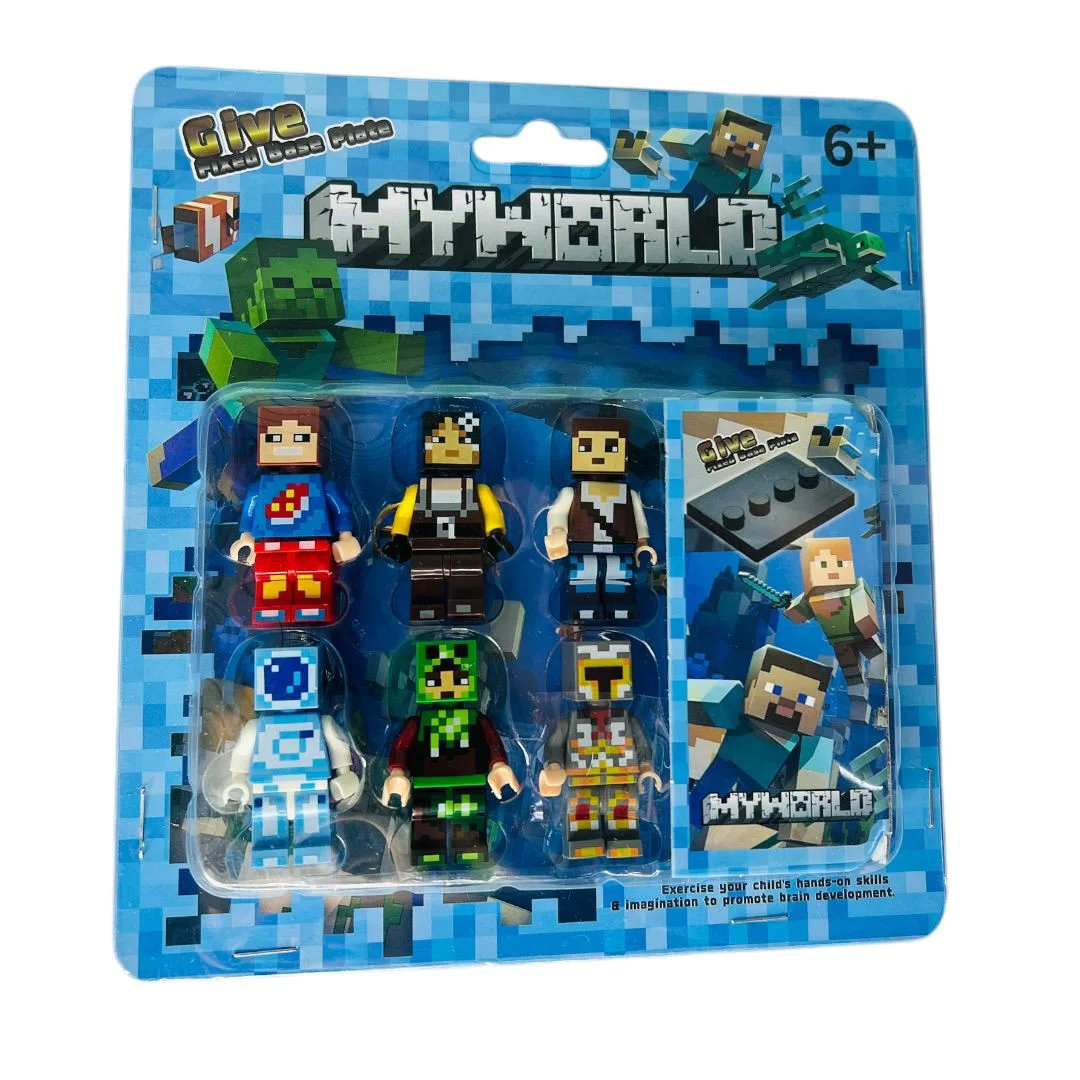 MY WOLD EN BLISTER  X6 CON BASE