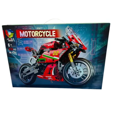 LEGO MOTO ROJA 470 PCS