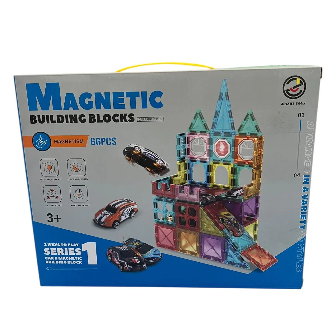 BLOQUES MAGNETICOS PISTA 66 PCS