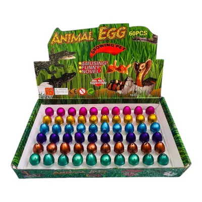 HUEVO METALIZADO CAJA X 60
