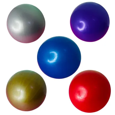PELOTA CAUCHO MATALIZADA