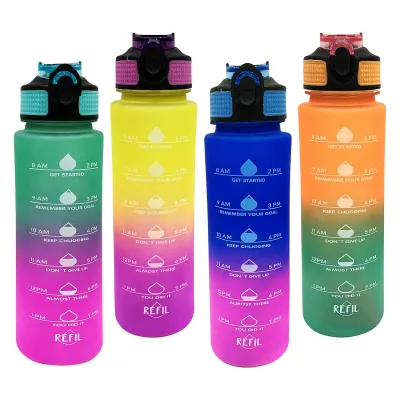 TERMO PLASTICO MOTIVACIONAL DEGRADE 1000ML