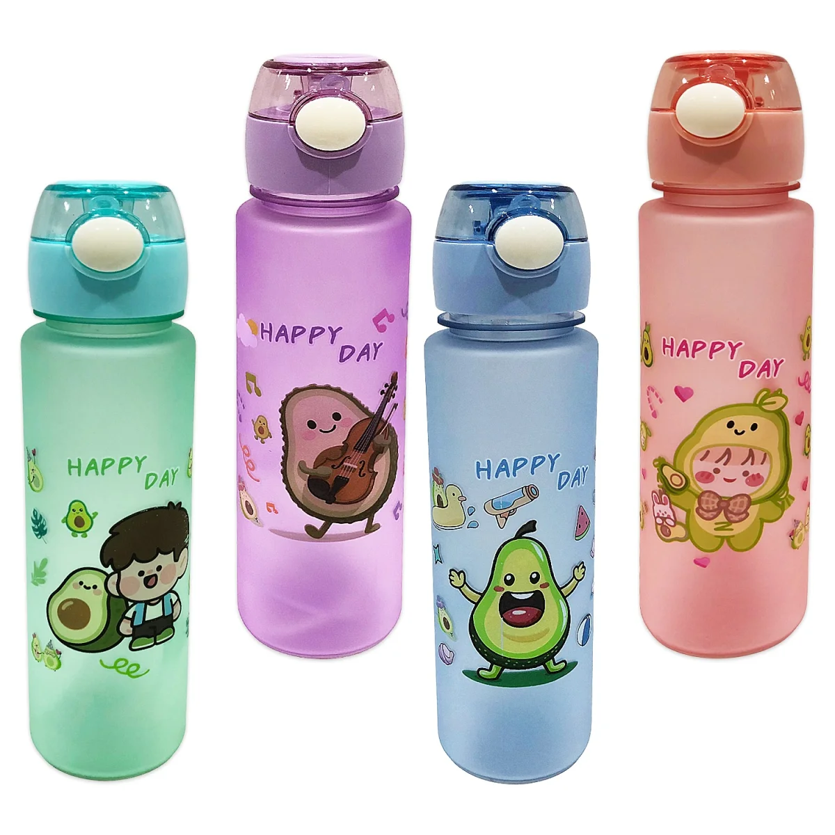 TERMO PLASTICO AGUACATE 750ML