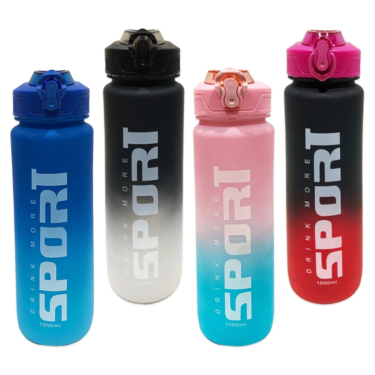 TERMO PLASTICO SPORT DEGRADE 1000ML