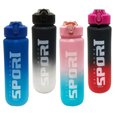 TERMO PLASTICO SPORT DEGRADE 1000ML