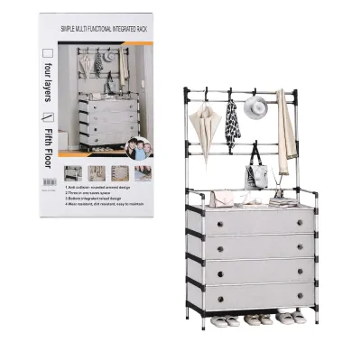 ORGANIZADOR MULTIUSOS METALICO 55*28*183CM