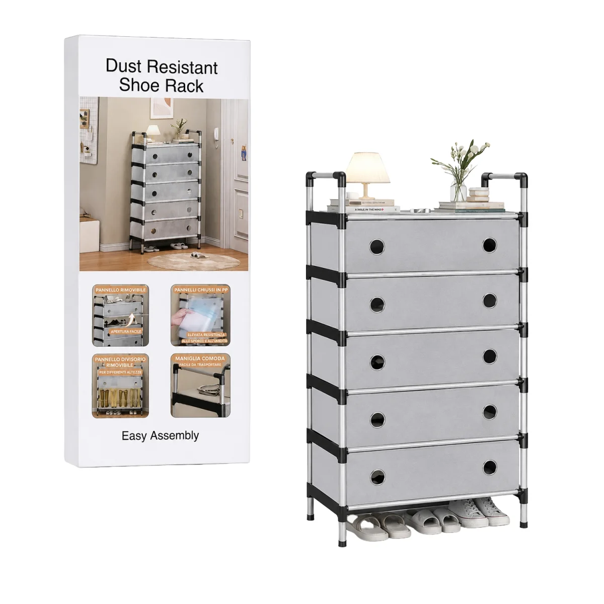 ORGANIZADOR MULTIUSOS METALICO 55*28*79CM