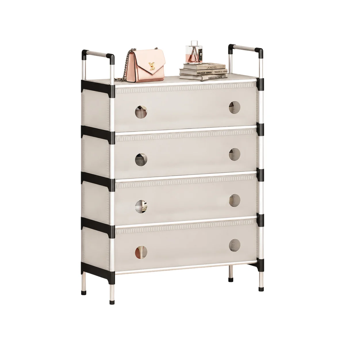 ORGANIZADOR MULTIUSOS METALICO 55*28*96CM