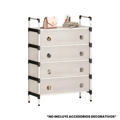 ORGANIZADOR MULTIUSOS METALICO 5 NIVELES 55*28*96CM