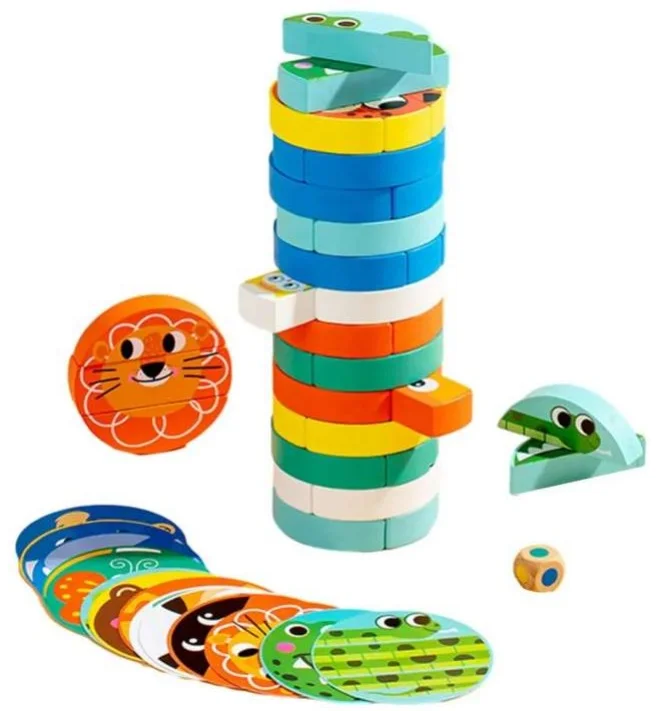 JENGA INFANTIL REDONDA APILABLE