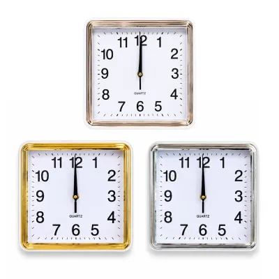 RELOJ DE PARED CUADRADO 25CM