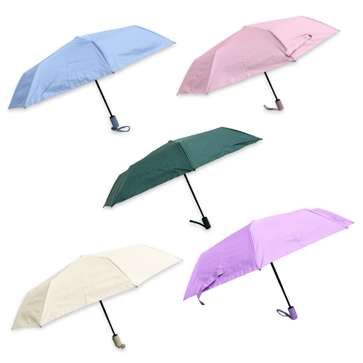 SOMBRILLA AUTOMATICA LISA 53CM (PQTX12)