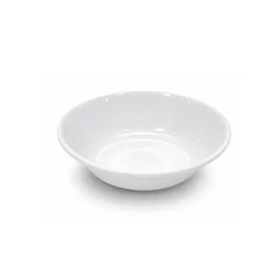 PLATO HONDO MELAMINA BLANCO 17CM (CJX120)