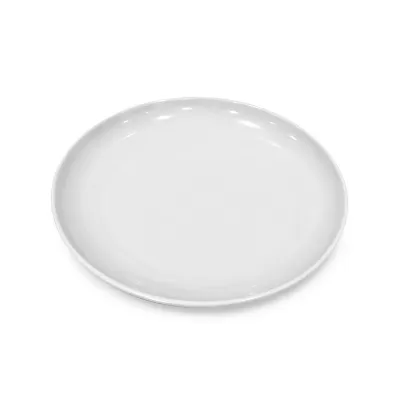 PLATO MELAMINA BLANCO 23CM (CJX80)