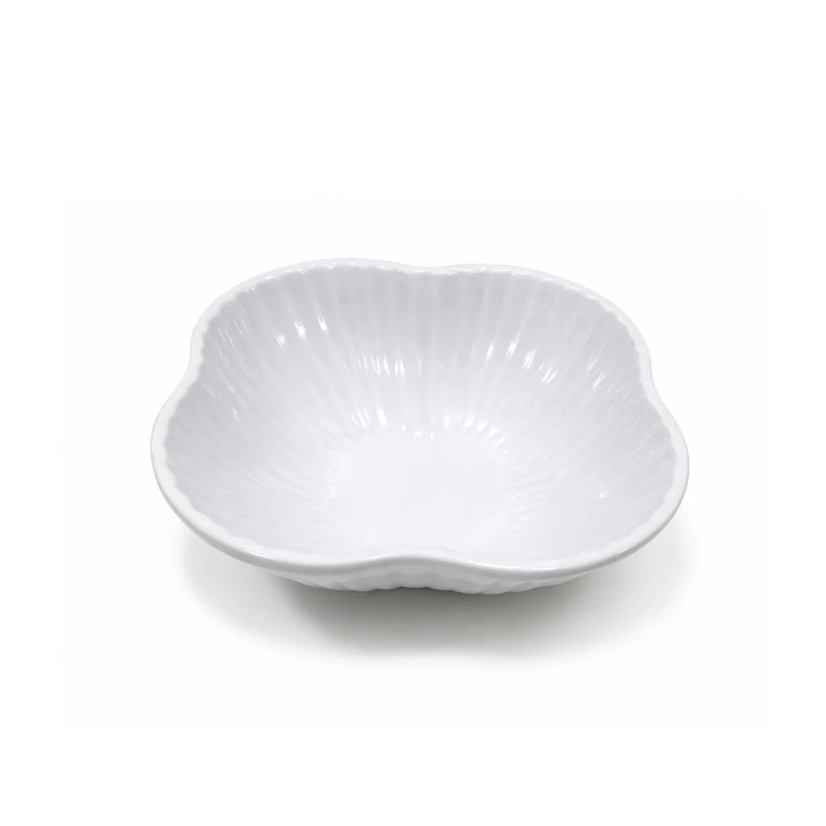 PLATO HONDO MELAMINA BLANCO 17*6CM (CJX60)