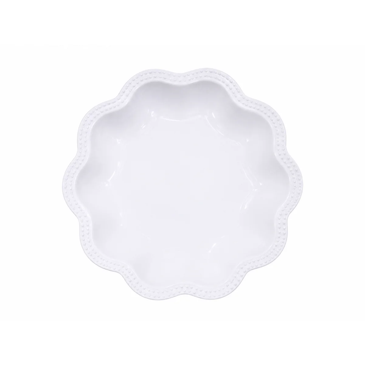 PLATO MELAMINA BLANCO 26CM (CJX42)