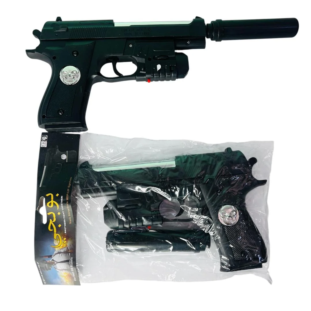 PISTOLA CON SILENCIADOR LACER
