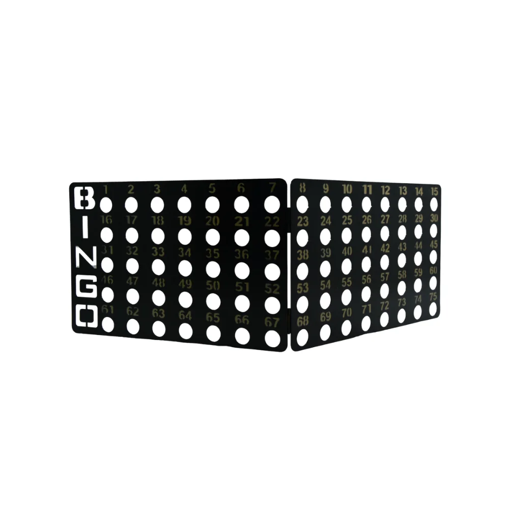 TABLA CONTROL BINGO MADERA
