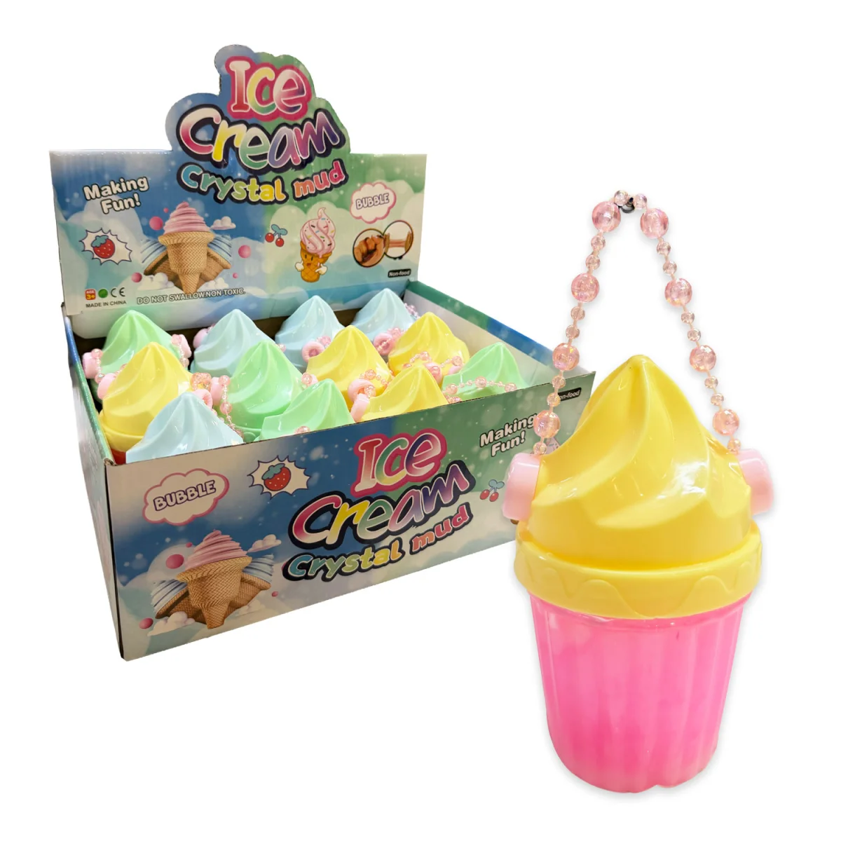 SLIME TARRO ESCARCHADO HELADO (CJX12)