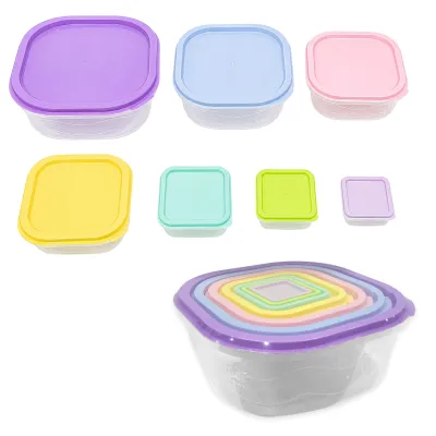 SET DE RECIPIENTES X7