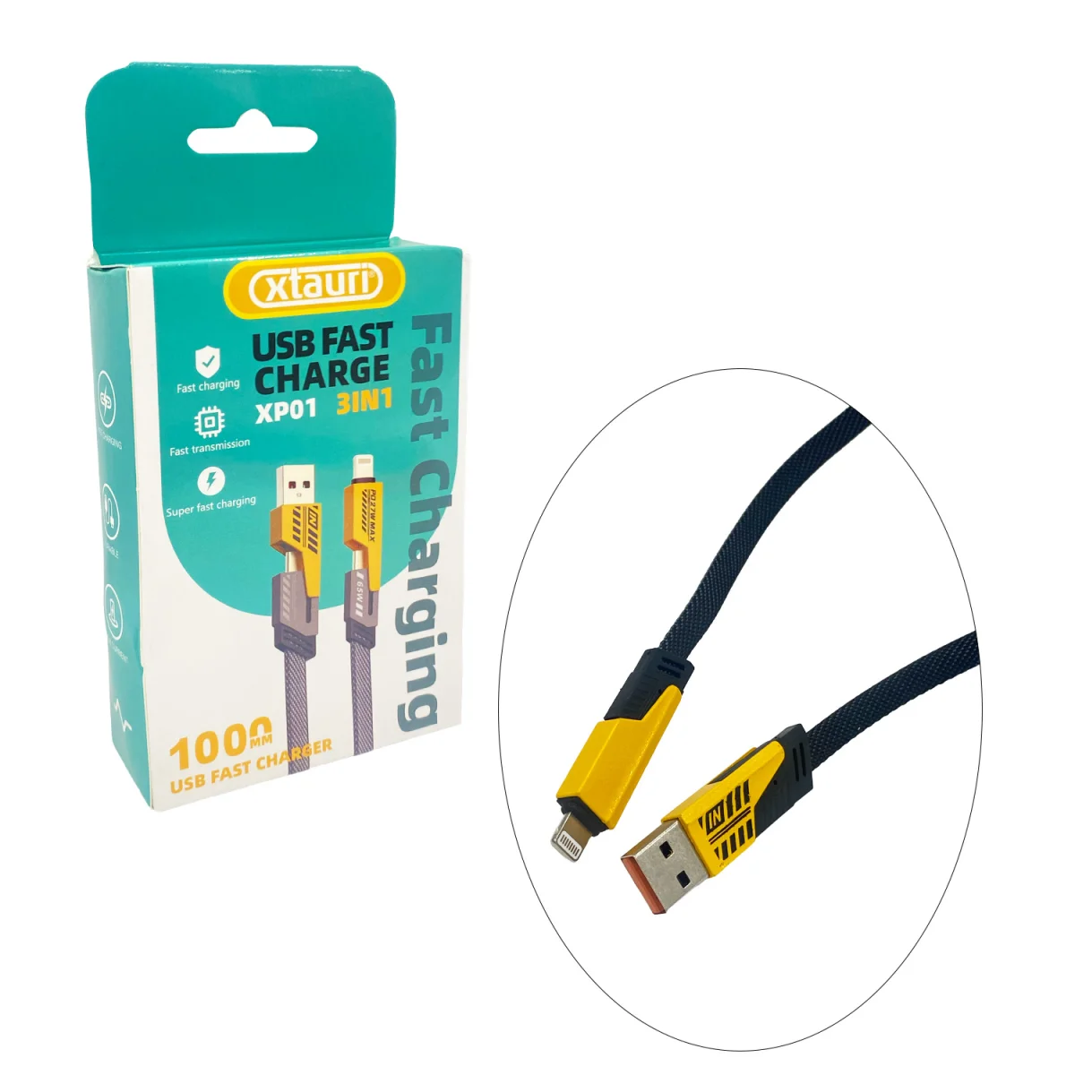 CABLE USB 3 EN 1 (CJX250)