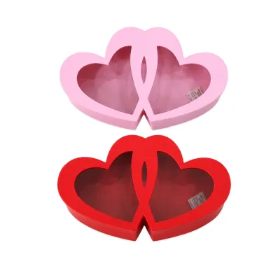 CAJA REGALO CORAZON 38.2*21.5*7.5CM