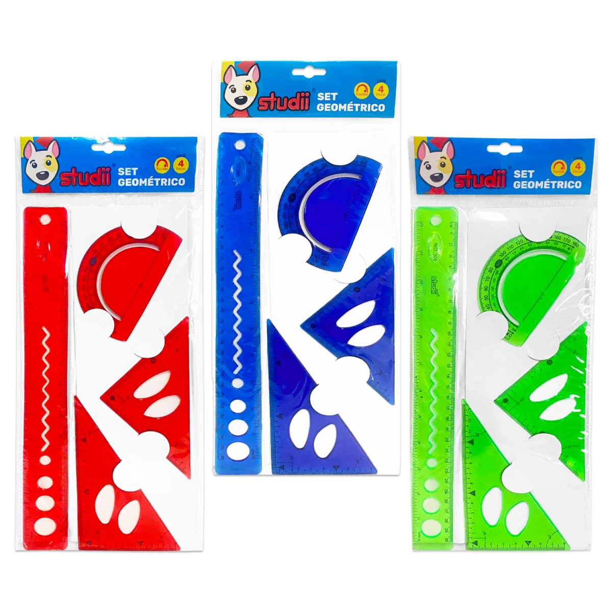 JUEGO GEOMETRICO FLEXIBLE X4