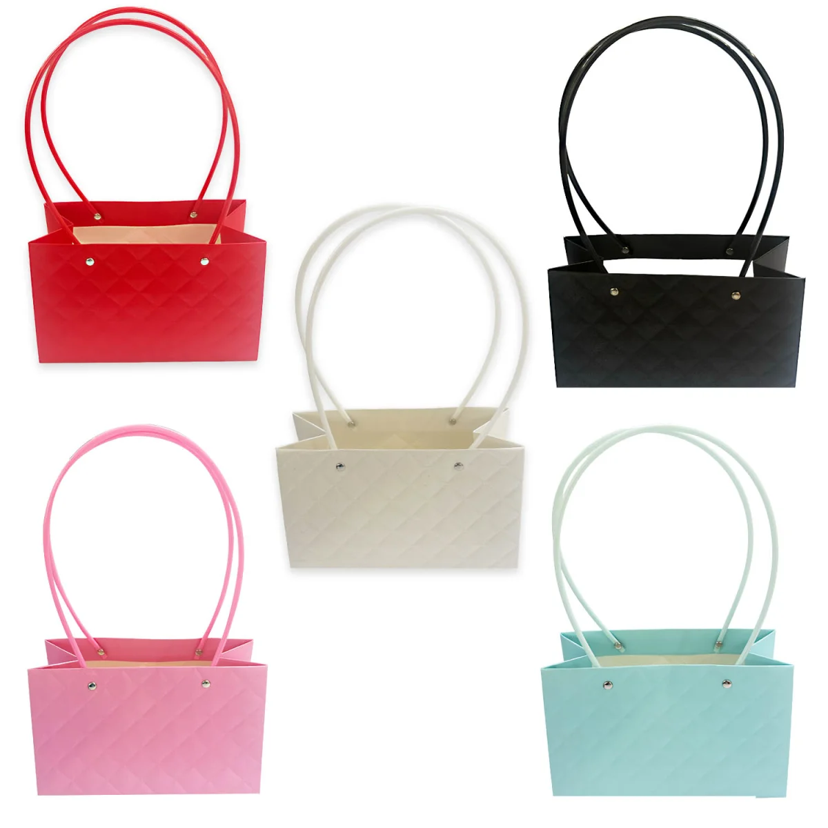 BOLSA REGALO TIPO BOLSO 13*22*10CM (PQTX10)