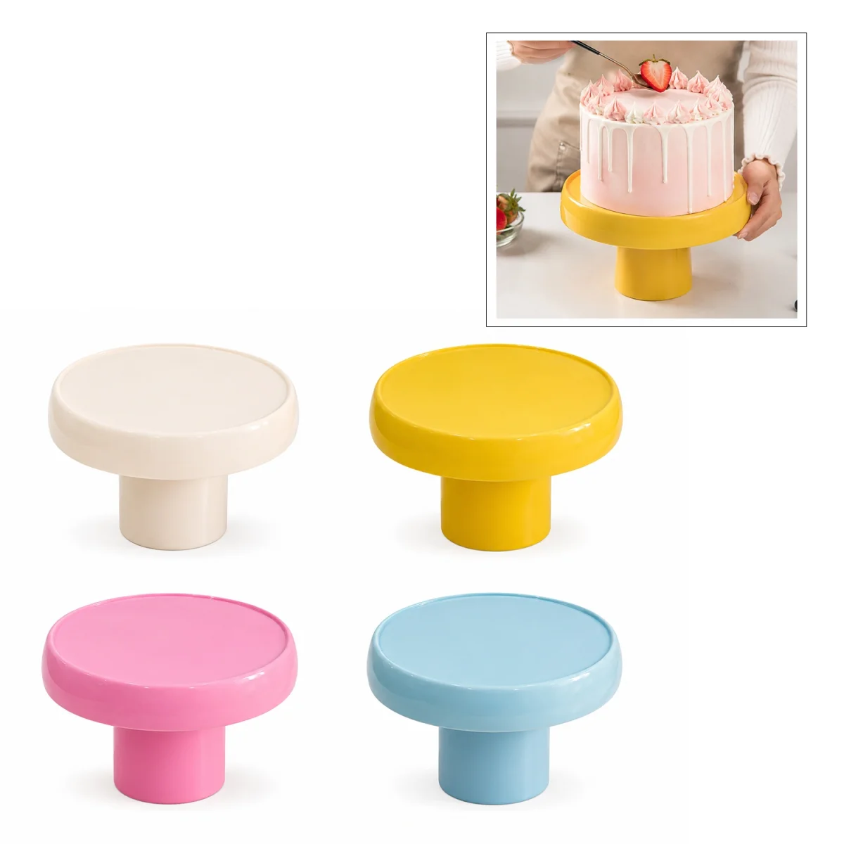 SOPORTE PARA PASTEL COLOR PASTEL 22*18CM